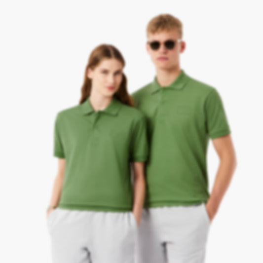 Classic Fit Embossed Branding Polo - Green
