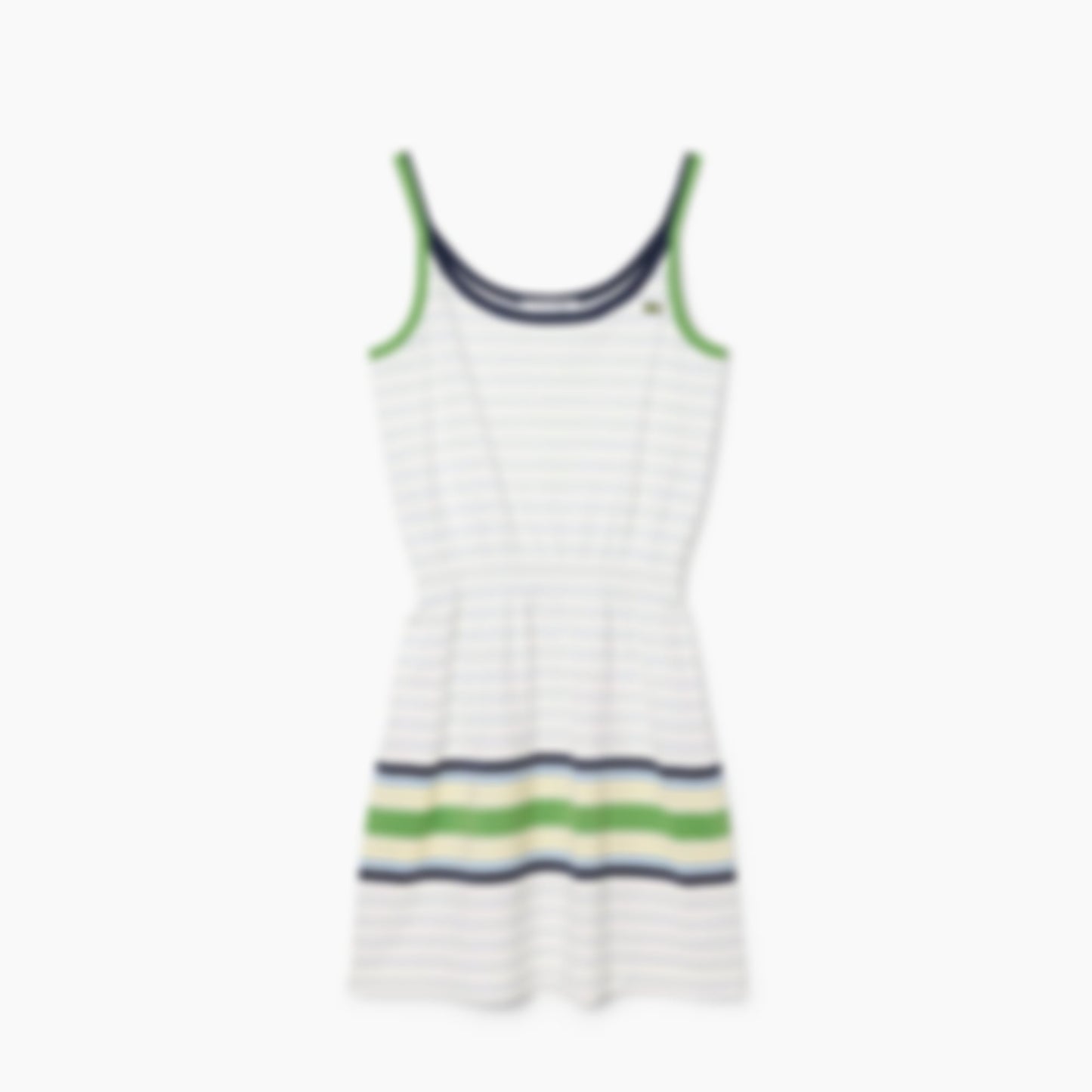 Striped Cotton Tank Dress - Blanc / Bleu / Bleu Marine / Jaune / Vert