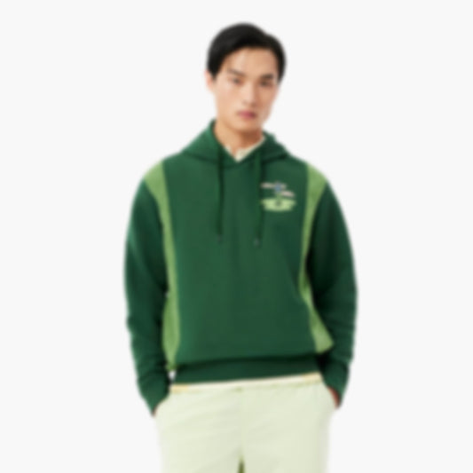Golf Print Hoodie - Vert
