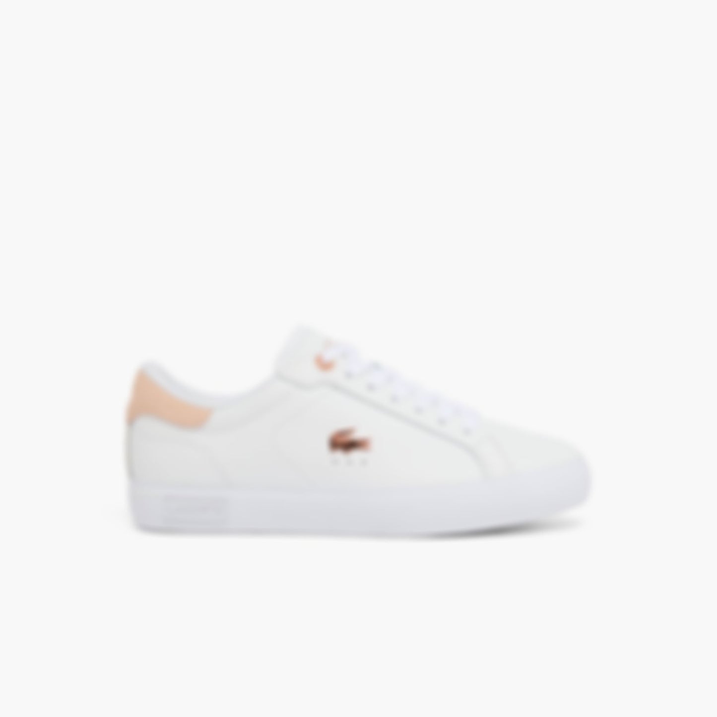 Women's Powercourt Leather Sneakers - WHT/LT PINK