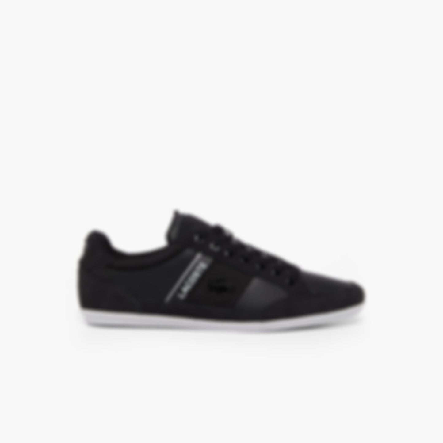 Men's Chaymon Suede Sneakers - Black & White