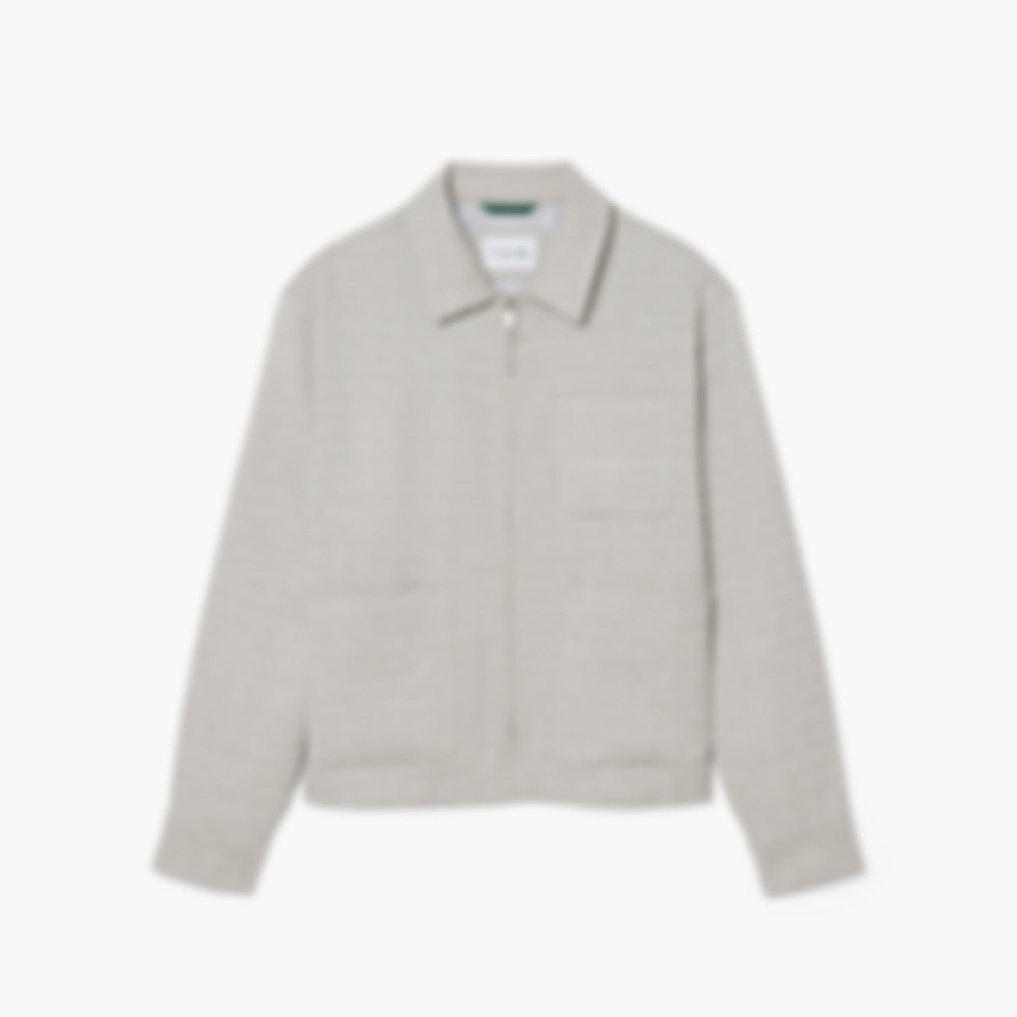 Short Textured Jacket - Grey