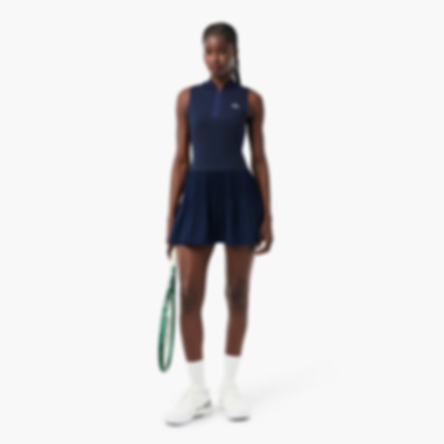 Ultra Dry Stretch Tennis Dress with Liner - Navy Blue