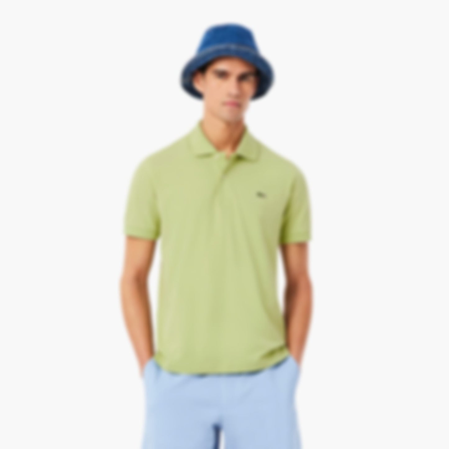 Men's Classic Fit L.12.12 LIGHT Piqué Polo - Green