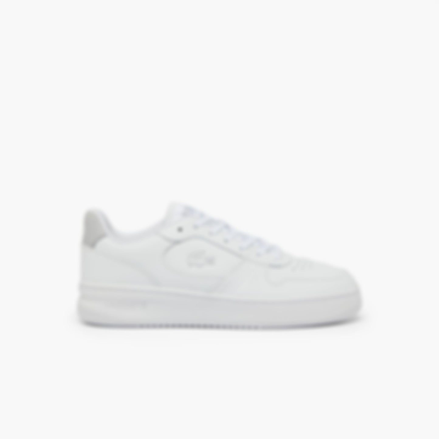 Men's L001 Set Leather Sneakers - WHITE/WHITE