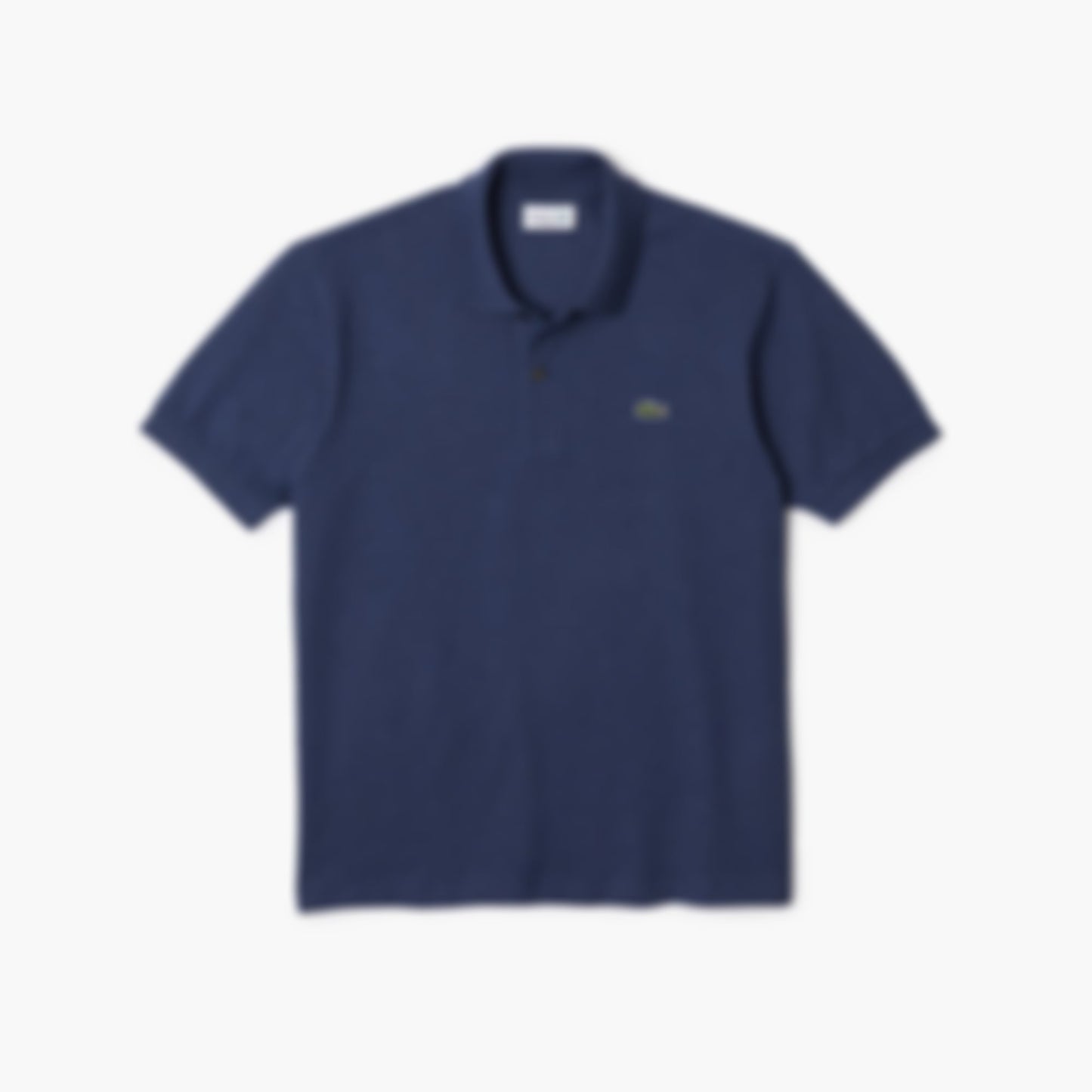 Men's Classic Fit L.12.12 Heathered Polo - Blue Chine