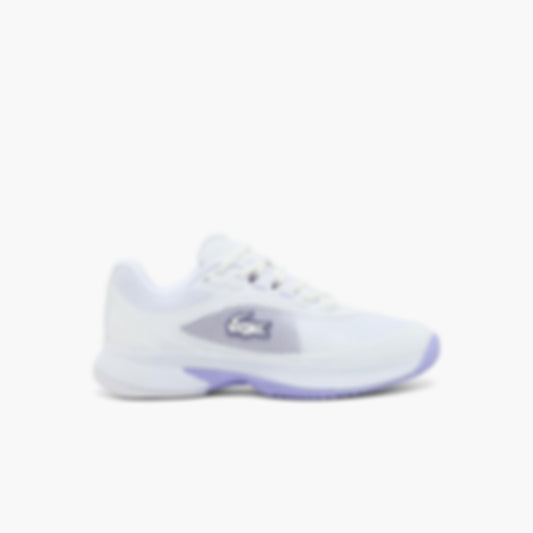 Women's Tech Point Tennis Shoes - WHT/LT PURP
