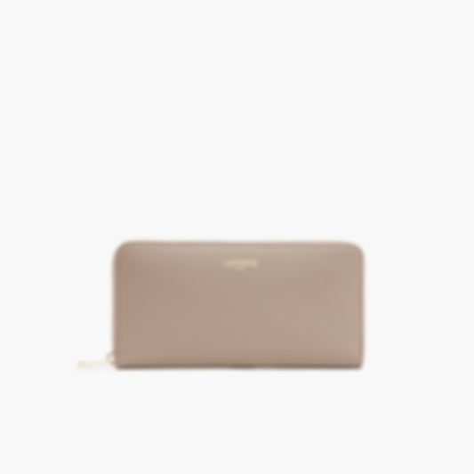 Champs-Élysées Zipped Billfold - Taupe