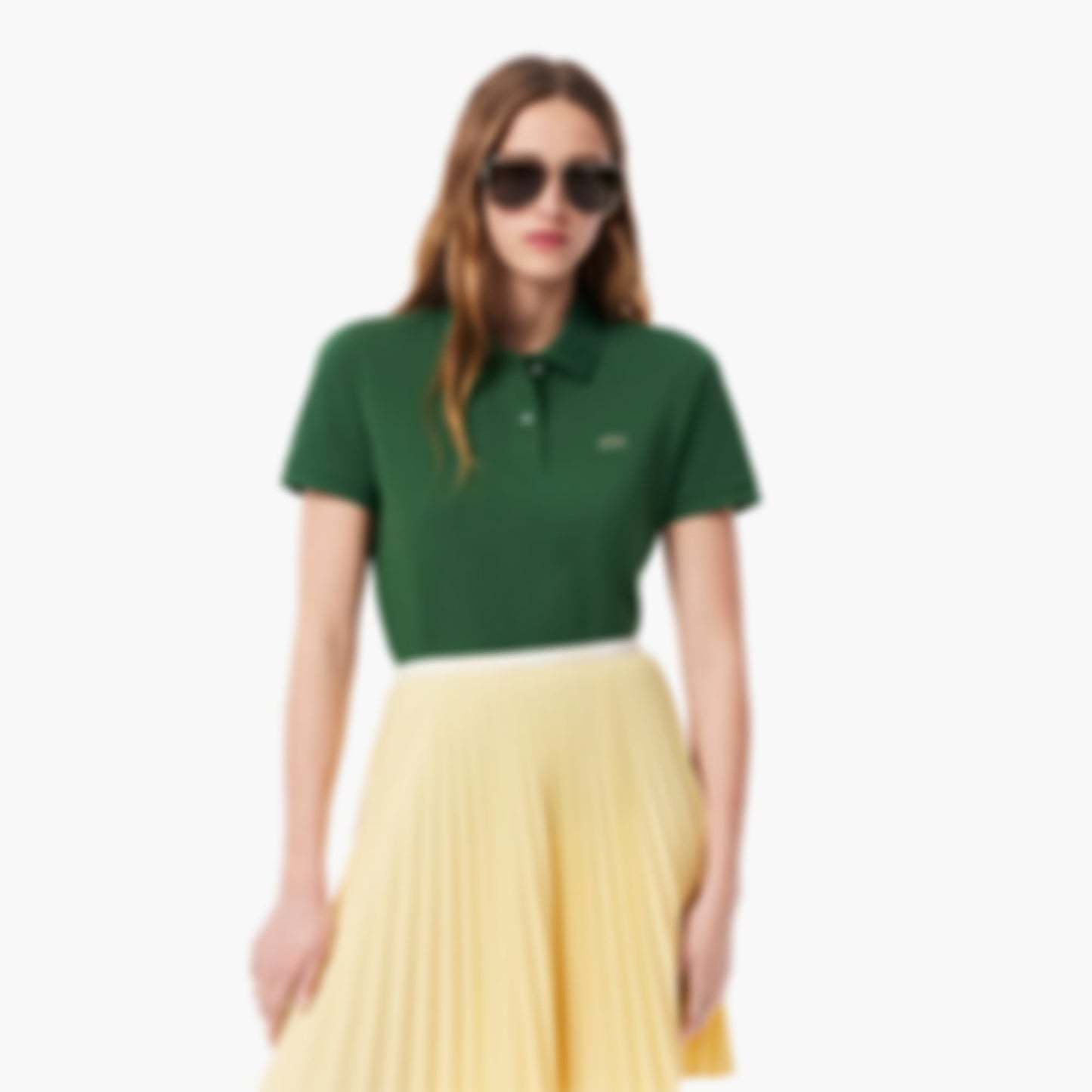 Women's Regular Fit Supple Petit Piqué Polo - Pine green