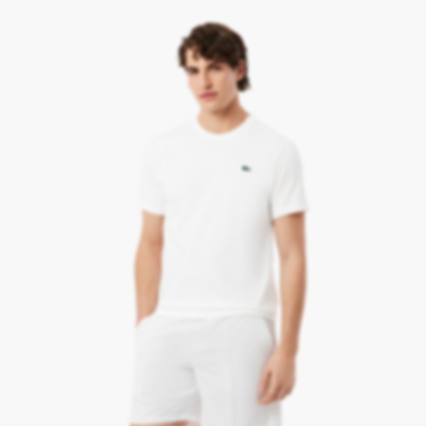 Ultra Dry Printed Tennis T-Shirt - White