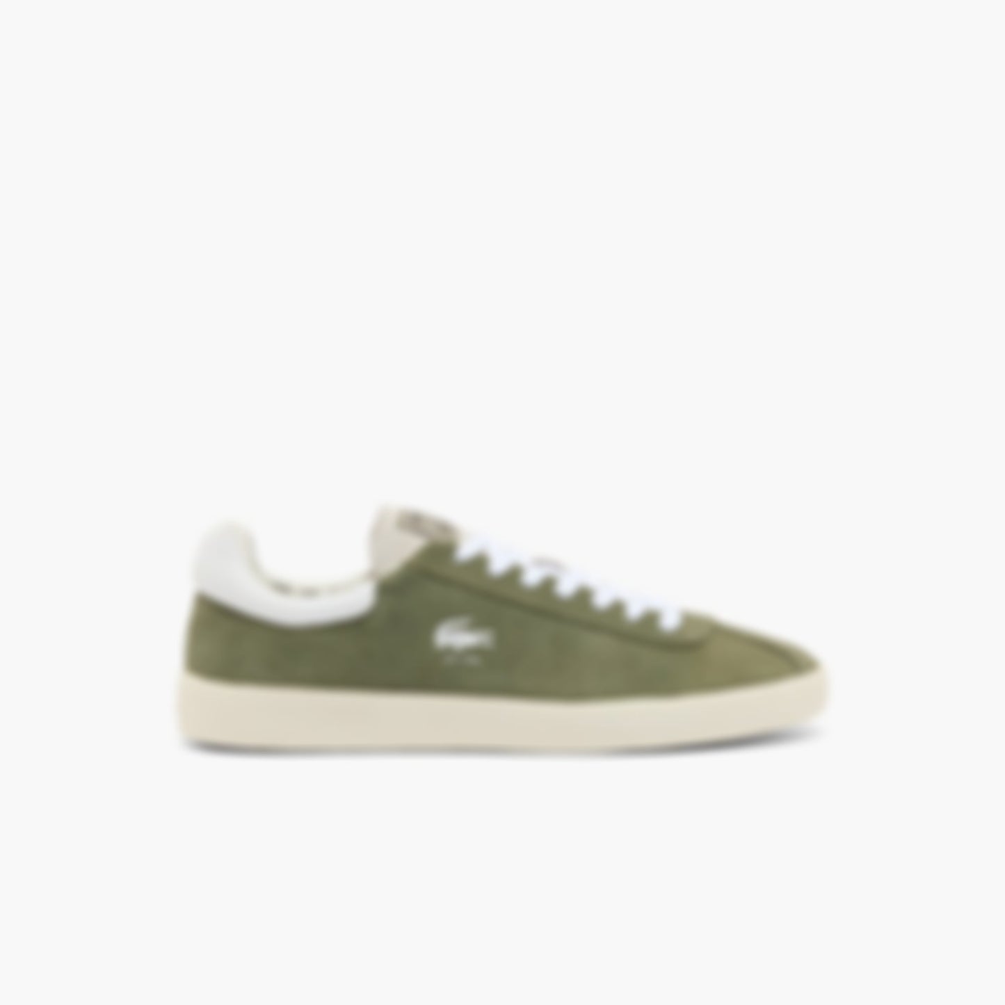 Men's Baseshot Suede Sneakers - KHK/WHT