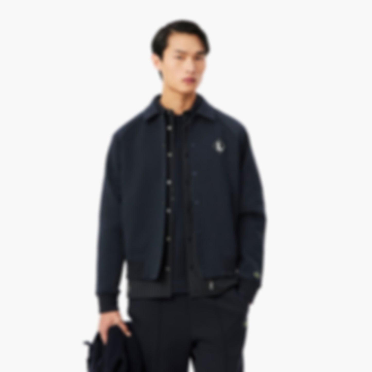 Made In France Retro Badge Jacket - Black
