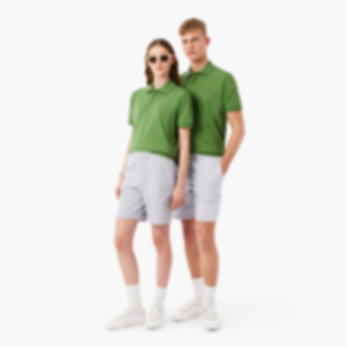 Regular Fit Fleece Shorts - Light Grey