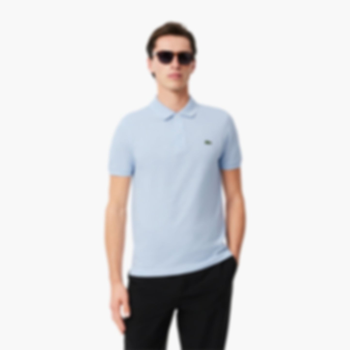 Men's Slim Fit L.12.12 Piqué Polo - Blue Chine