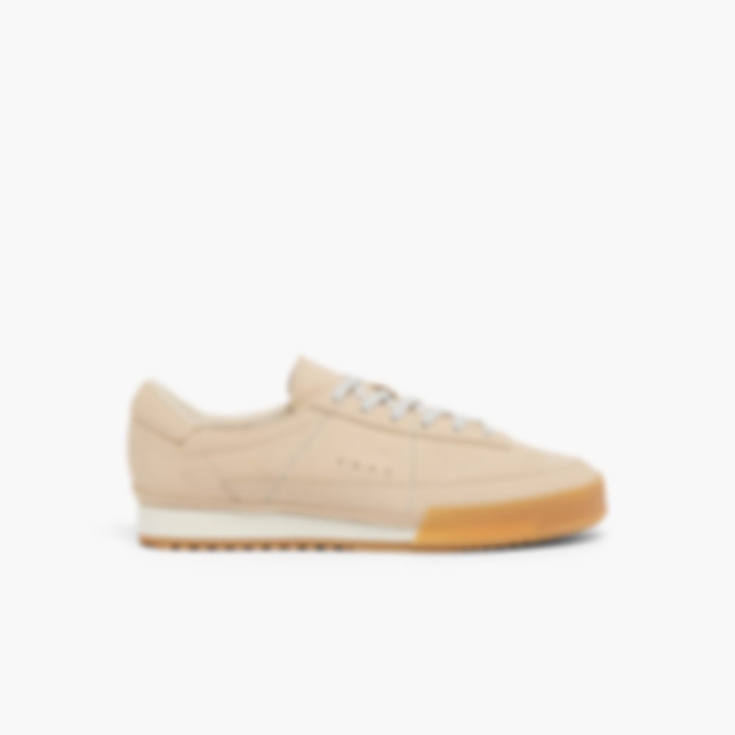 Men's Aura Leather Sneakers - OFF WHT/GUM