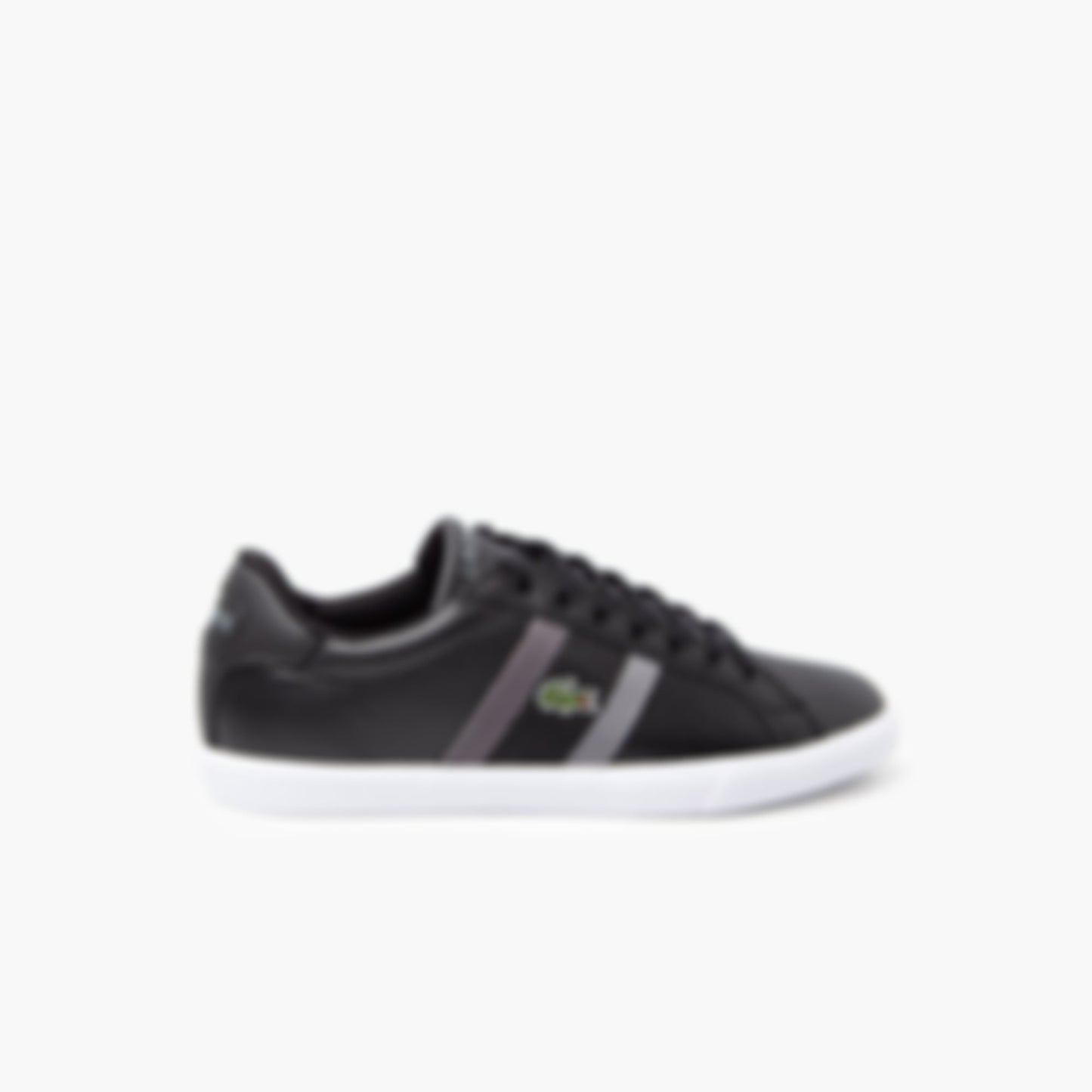 Men's Lace-Up Sneakers - BLACK / GREY