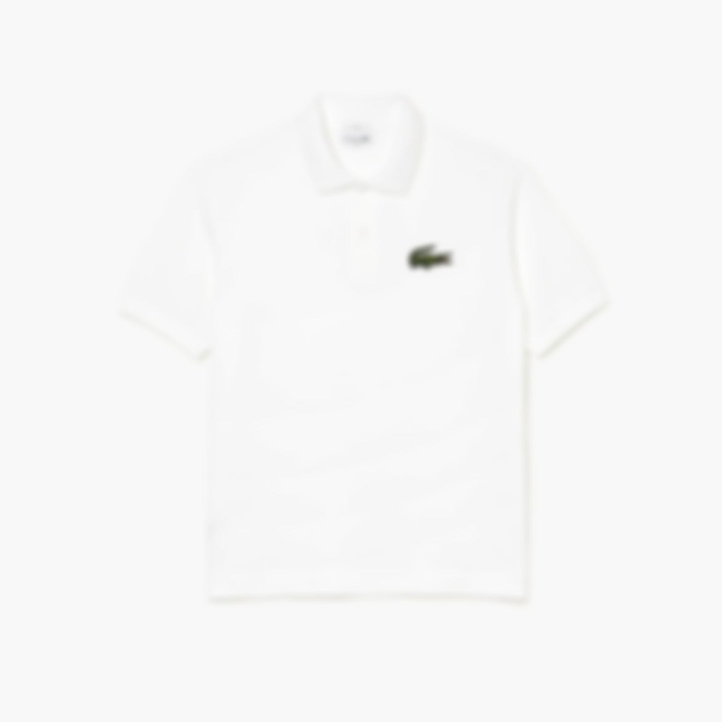 Unisex Loose Fit L.12.12 Piqué Polo - White