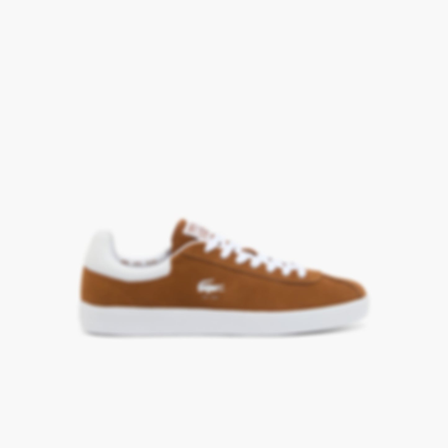 Men's Baseshot Suede Sneakers - BRW/WHT