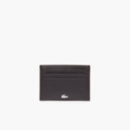 FG Leather Card Holder - Dark brown