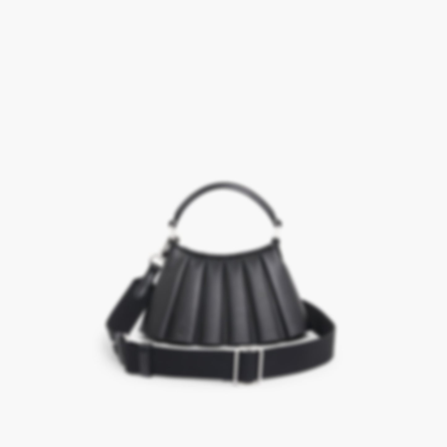 Mini Lenglen Leather Bag - Black