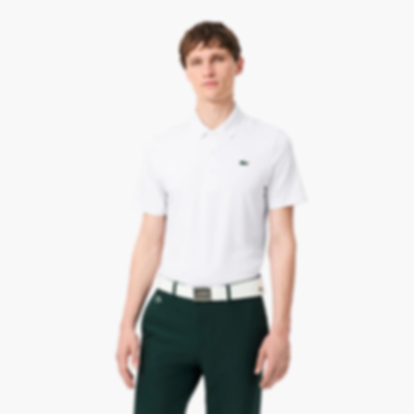 Ultra Dry Stretch Golf Polo - White
