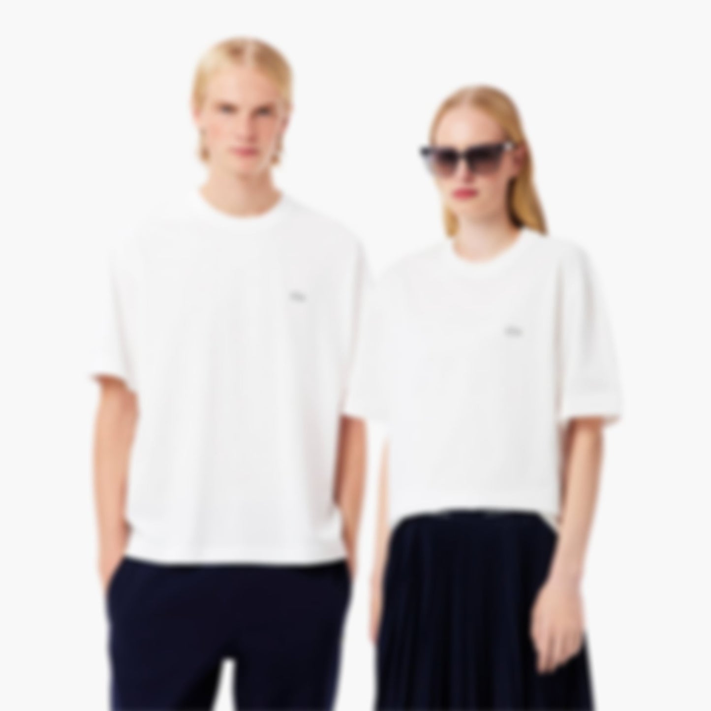 Unisex Loose Fit Heavy Jersey T-Shirt - White