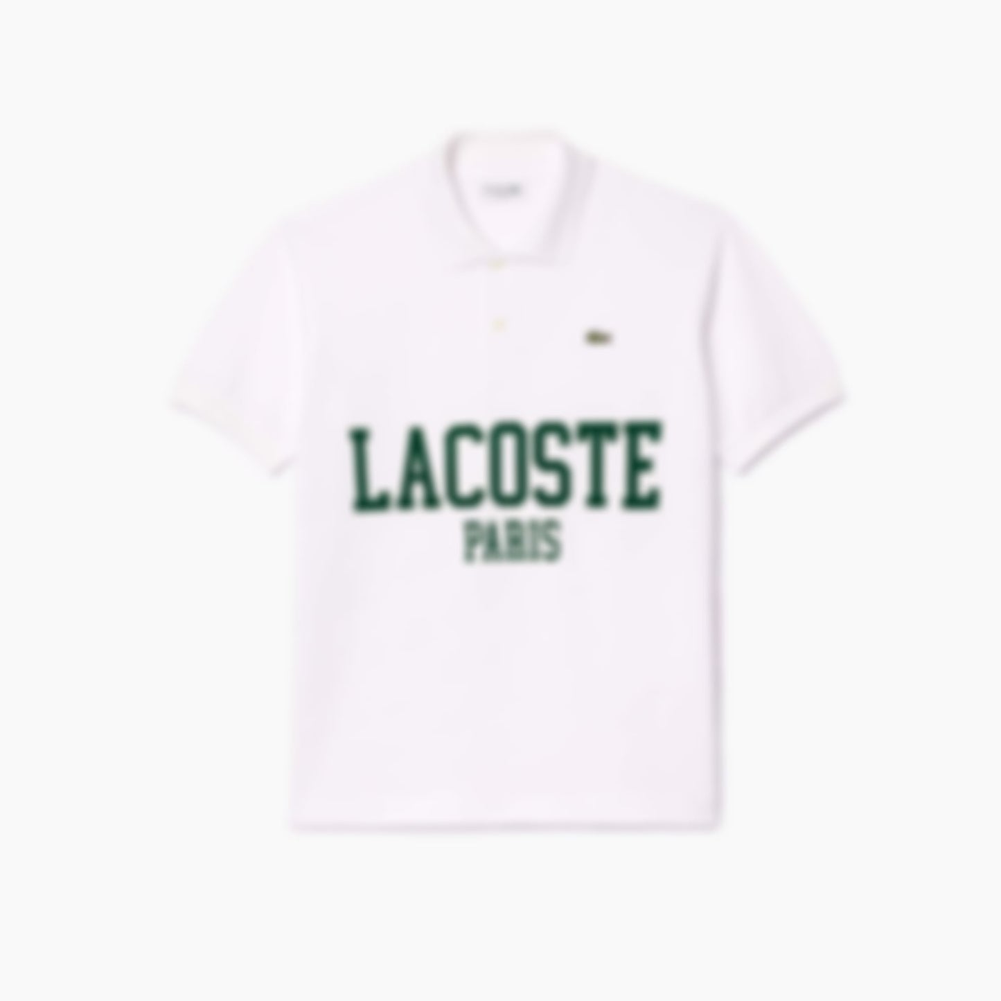 Men's Classic Fit L.12.12 Petit Piqué Polo - White