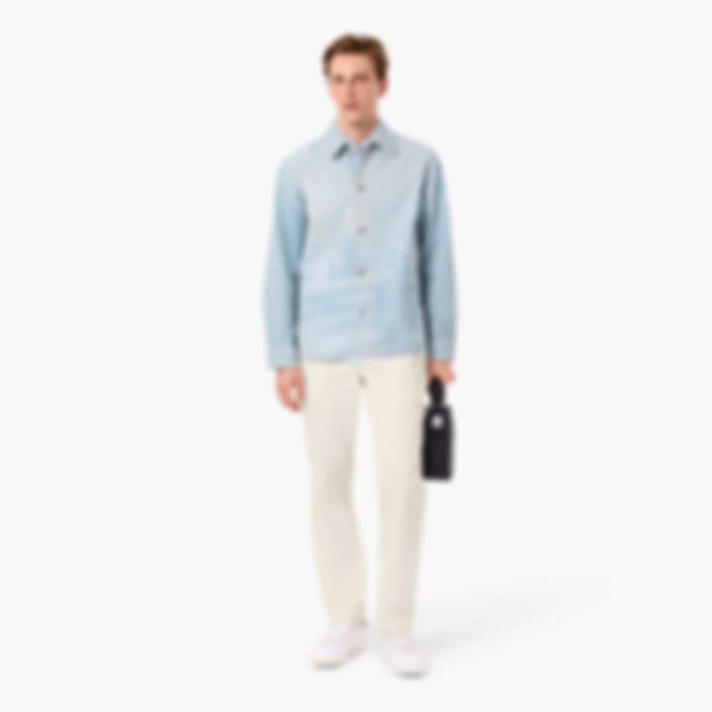 Men's Regular Fit Corduroy Chino Pants - Cream