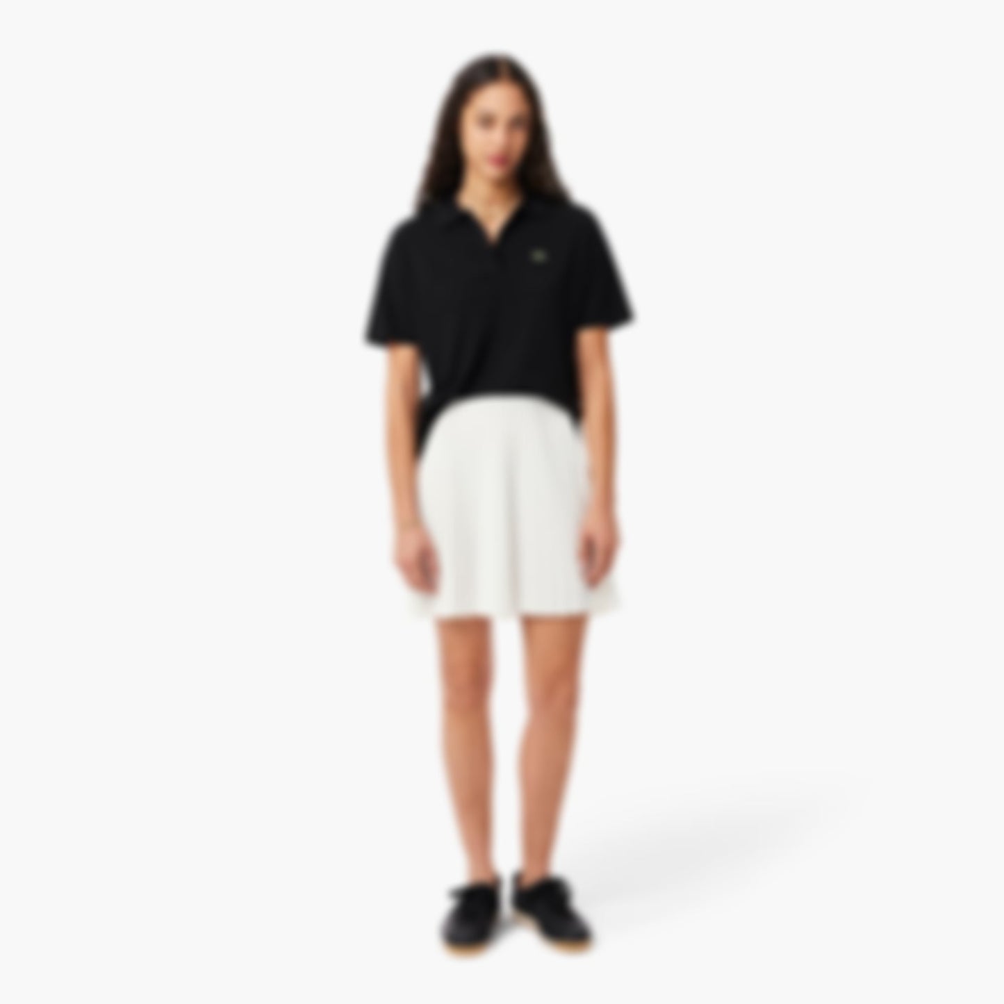 Women's Short Pleated Skirt - White