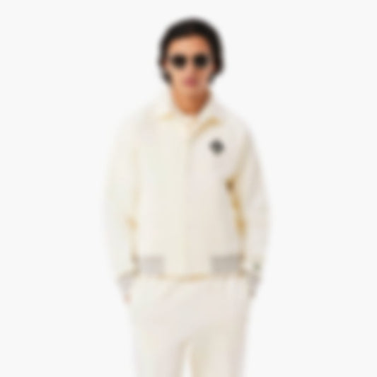 Made In France Retro Badge Jacket - Cream