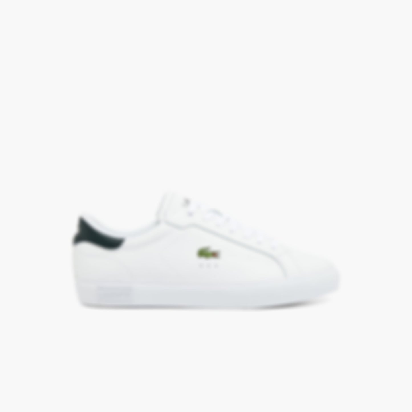 Men's Powercourt Leather Sneakers - WHITE/DARK GREEN