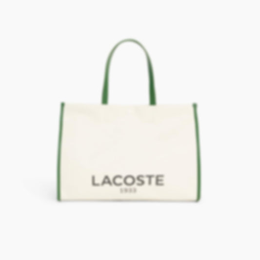 Large Heritage Canvas Tote - NATUREL VERT 132