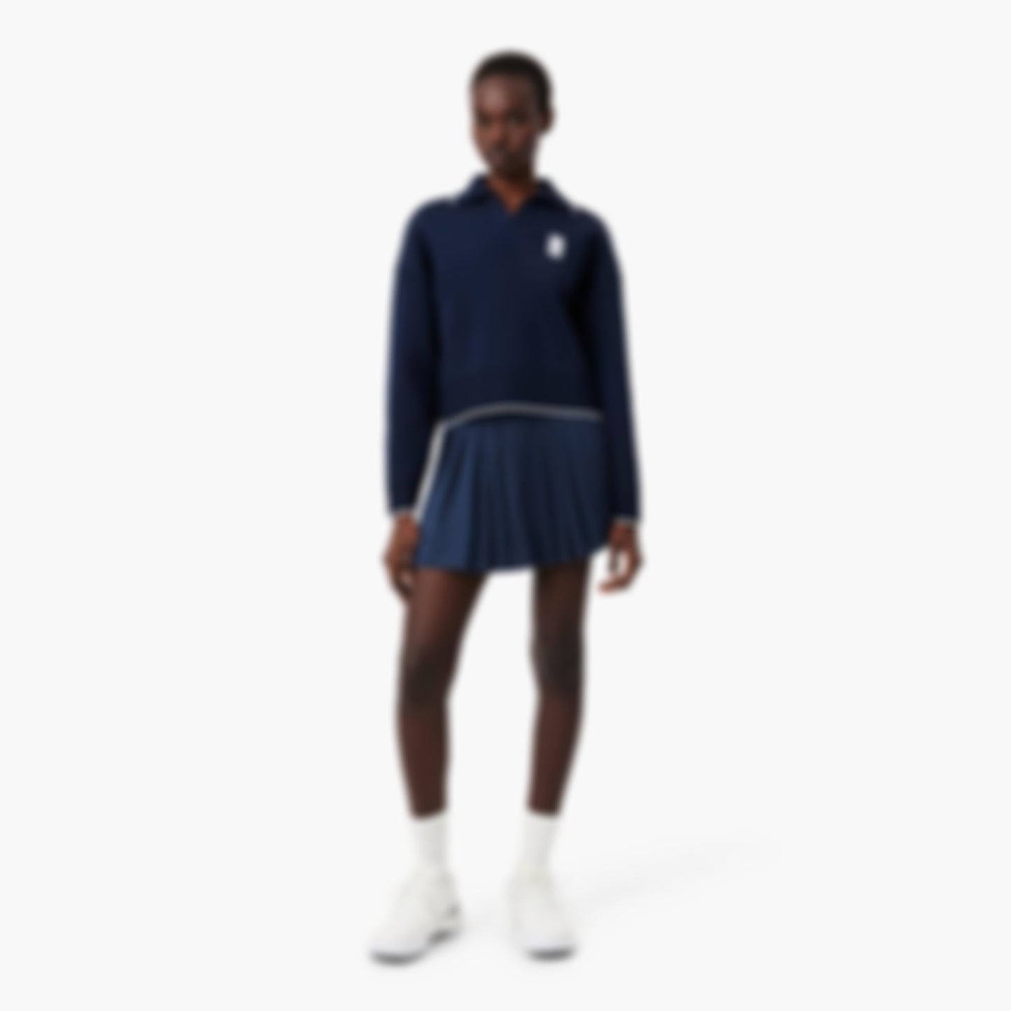 Ultra Dry Tennis Heritage Lined Skirt - Navy Blue