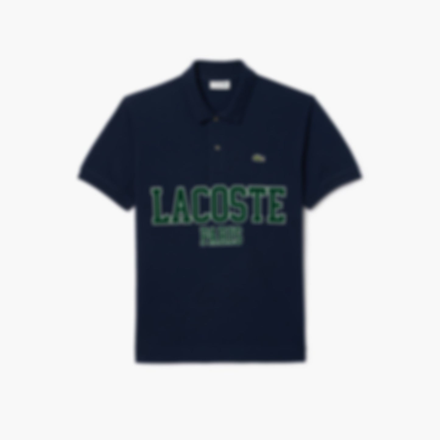 Men's Classic Fit L.12.12 Petit Piqué Polo - Navy Blue