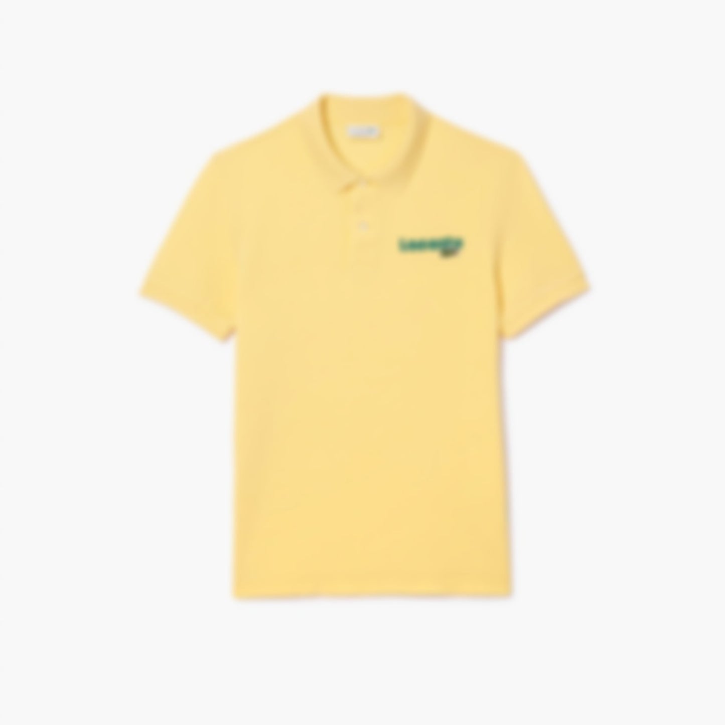 Men's Regular Fit L.12.12 Washed Effect Polo - Cornsilk yellow
