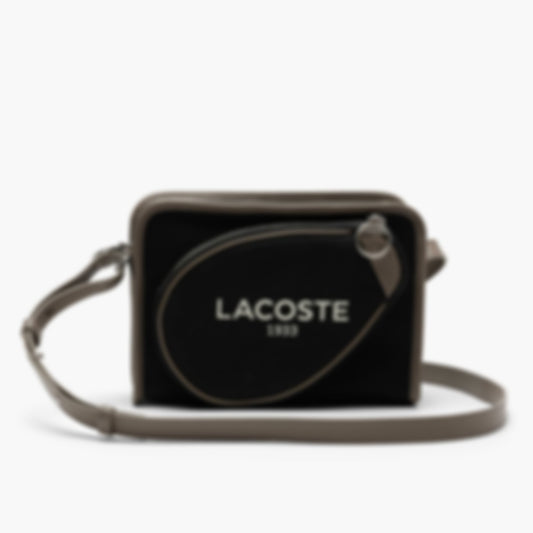 Heritage Canvas Shoulder Bag - NOIR MOREL