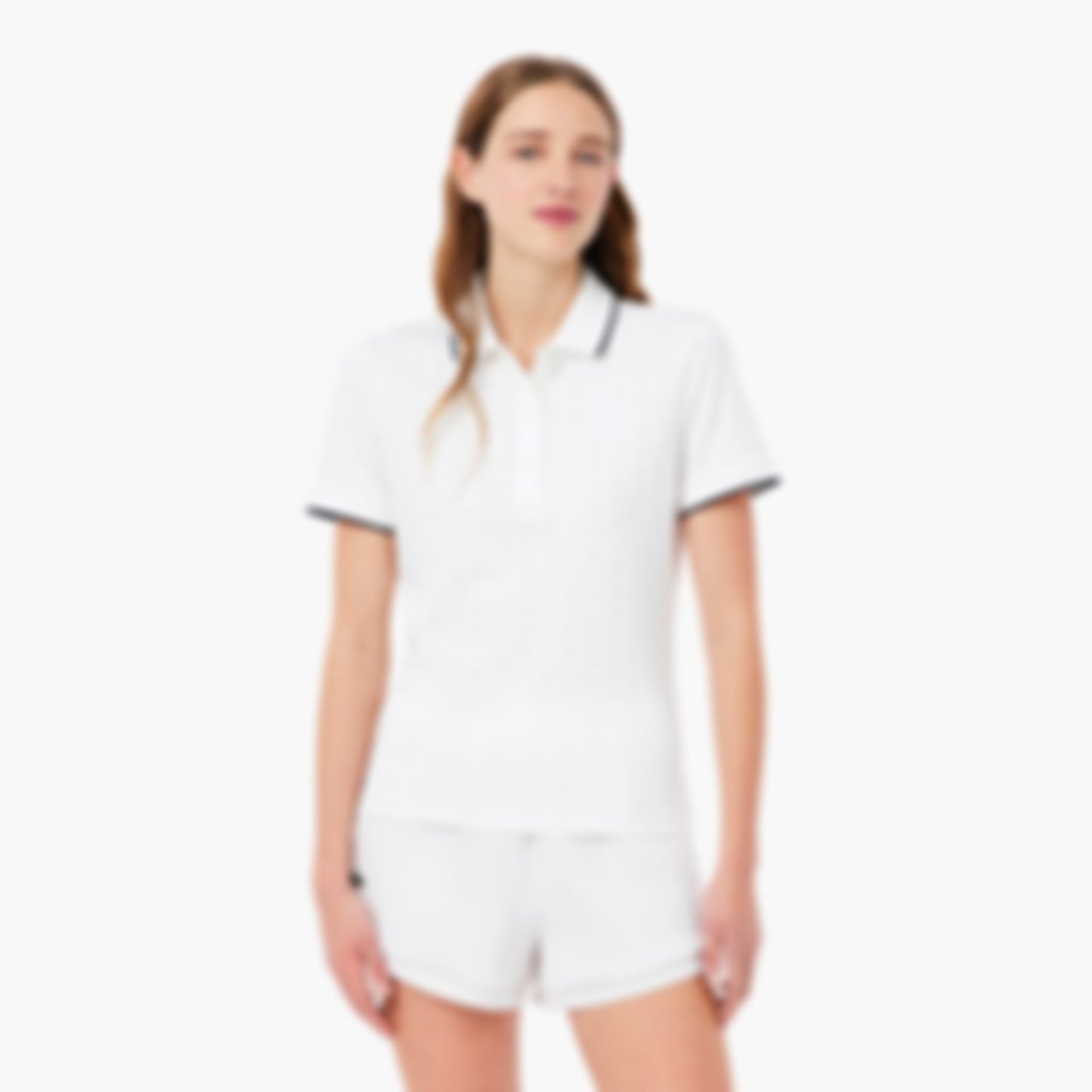 Tennis Heritage Ultra Dry Stretch Polo - White