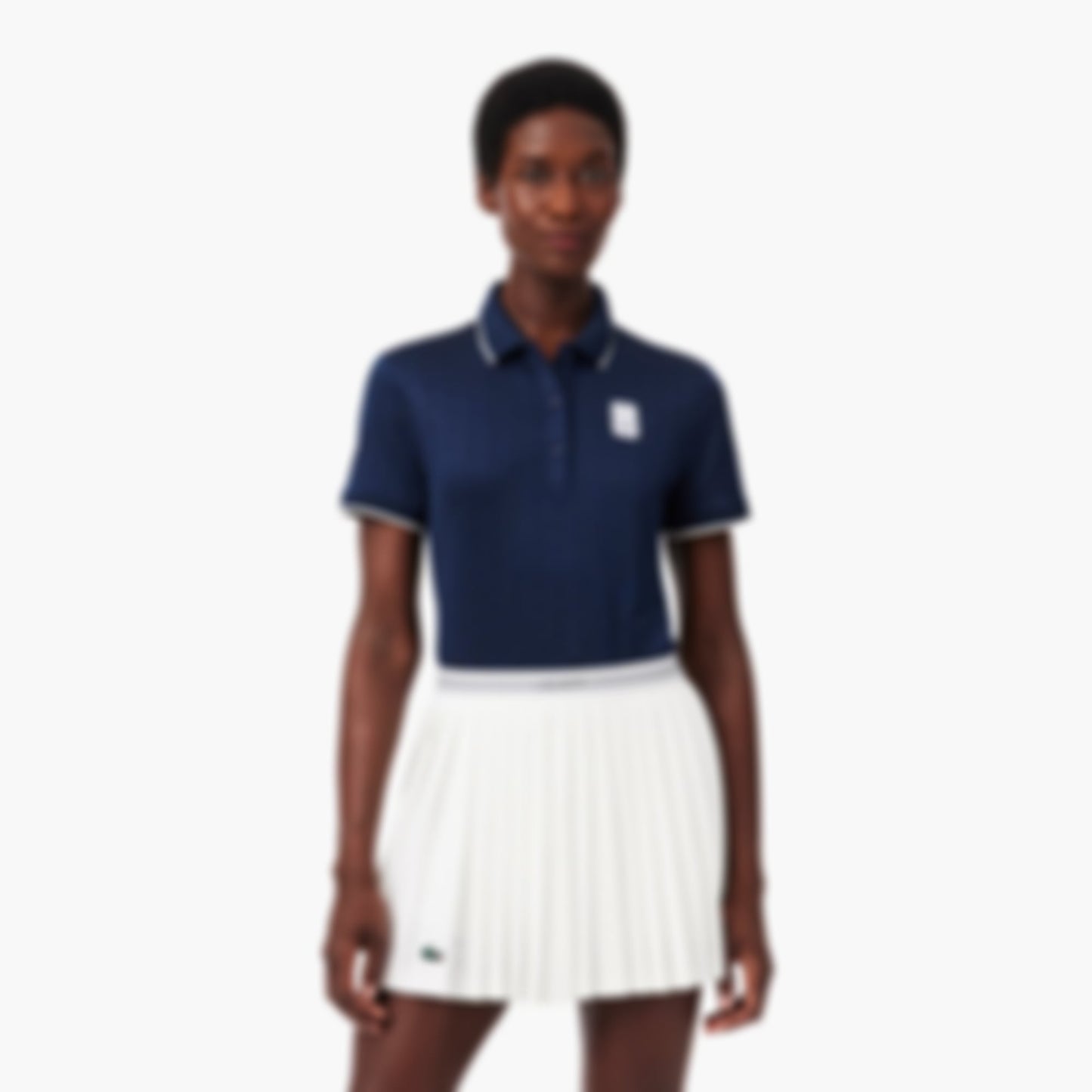 Tennis Heritage Ultra Dry Stretch Polo - Navy Blue