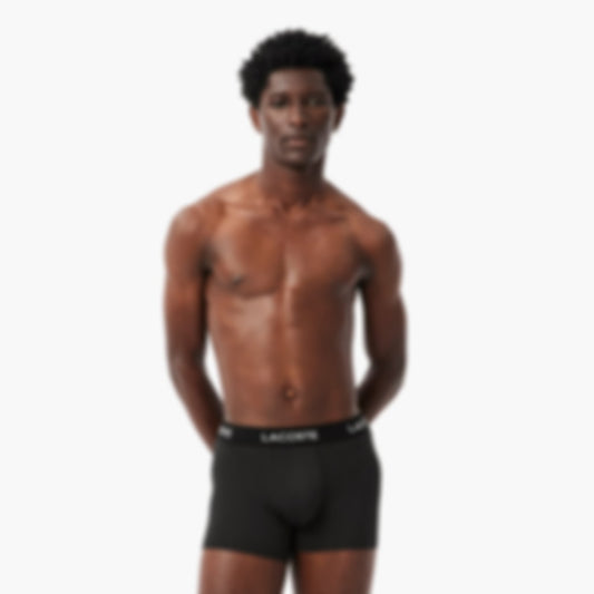 Men's 3-Pack Microfiber Trunks - Black