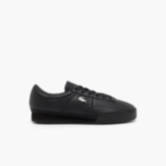 Men's Aura Leather Sneakers - BLK/BLK