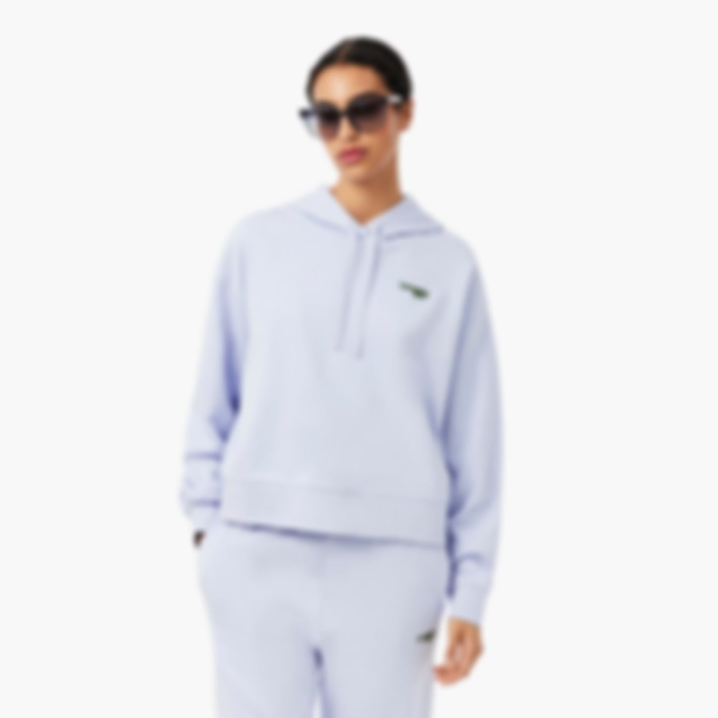 Women's Oversized Logo Hoodie - Phoenix blue