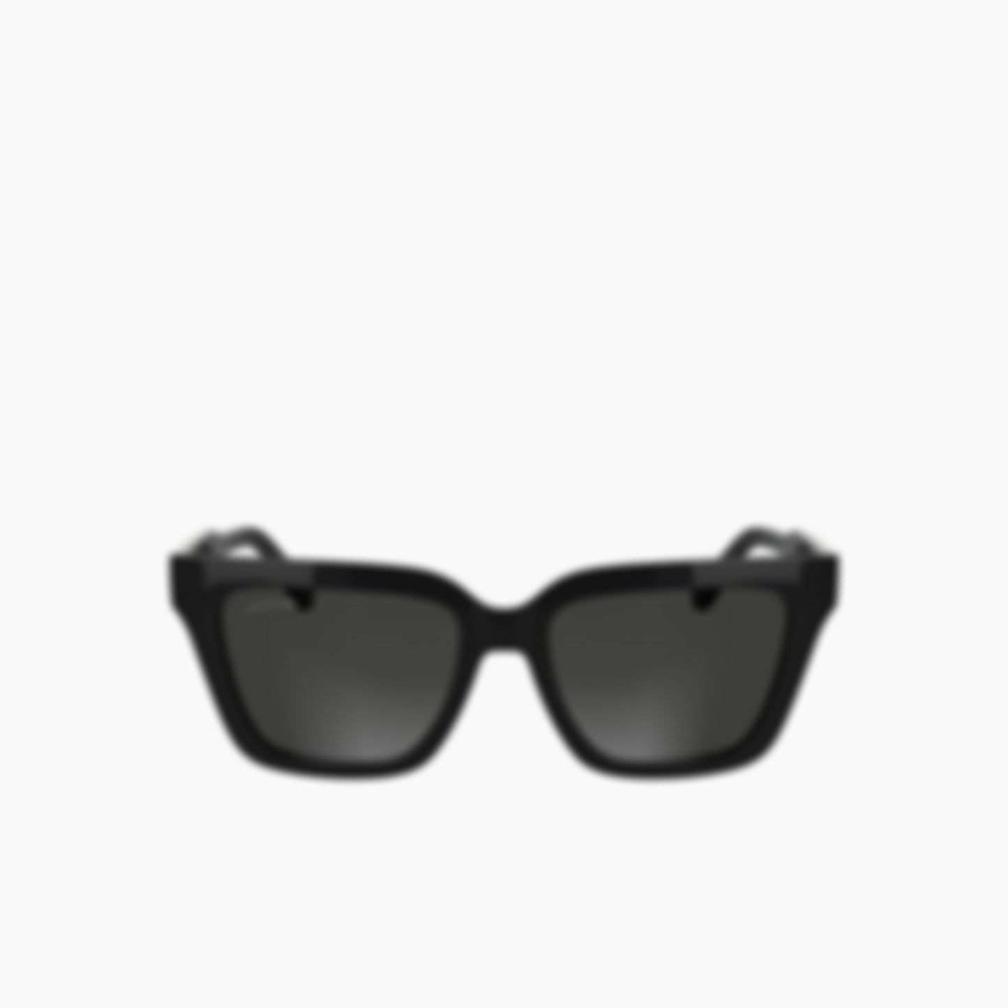 Monogram Rectangle Glasses - MATT BLACK