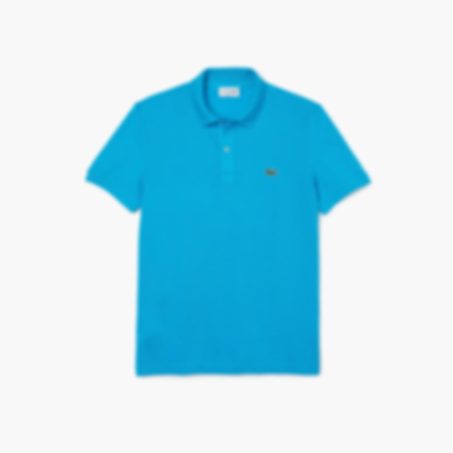 Men's Slim Fit L.12.12 Piqué Polo - Turquoise