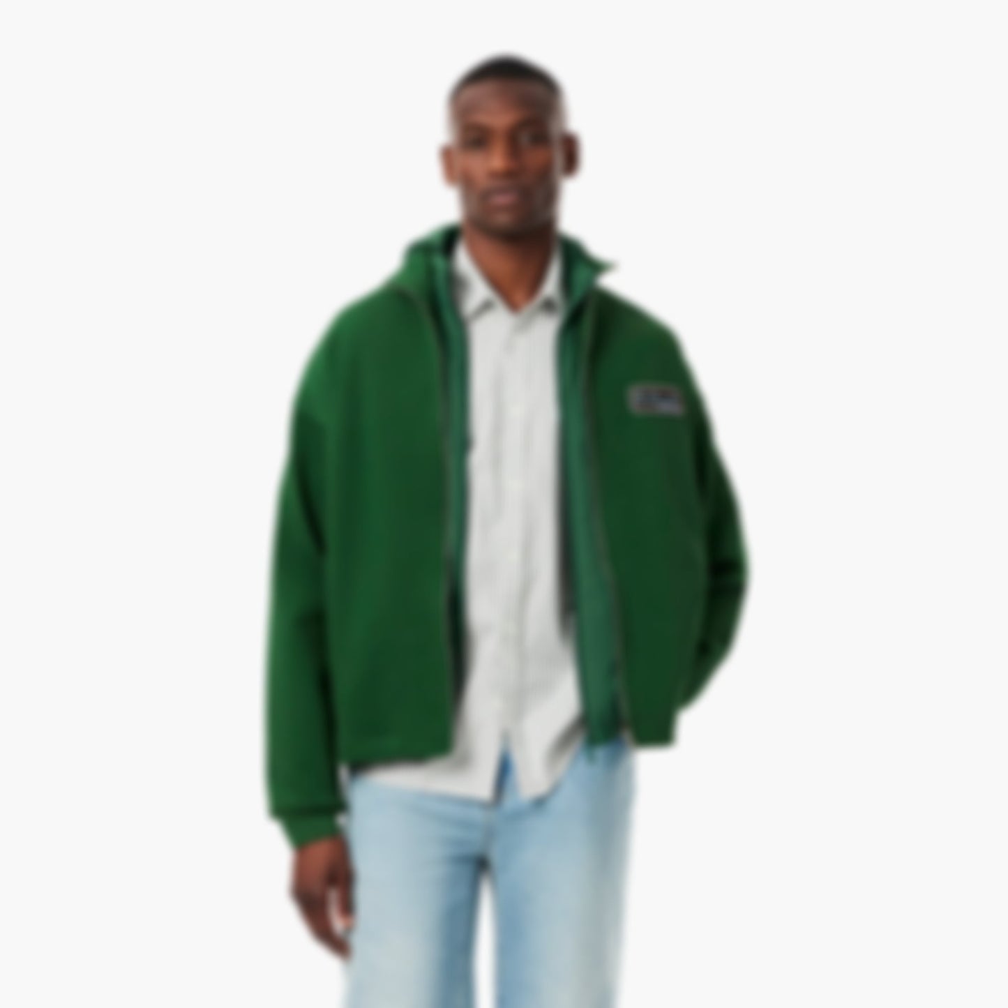 Men's Loose Fit Signature Badge Sweatshirt - Pine green