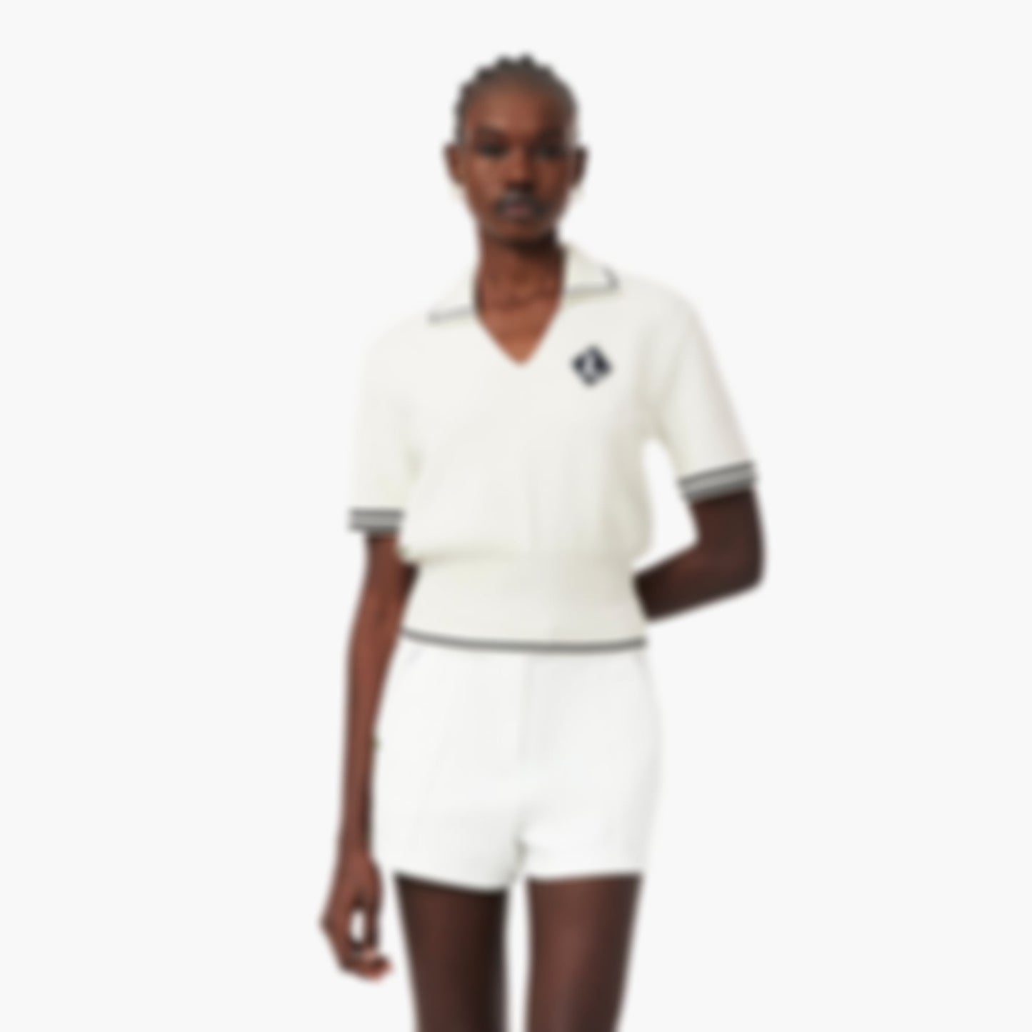 Made In France Cotton Polo - White