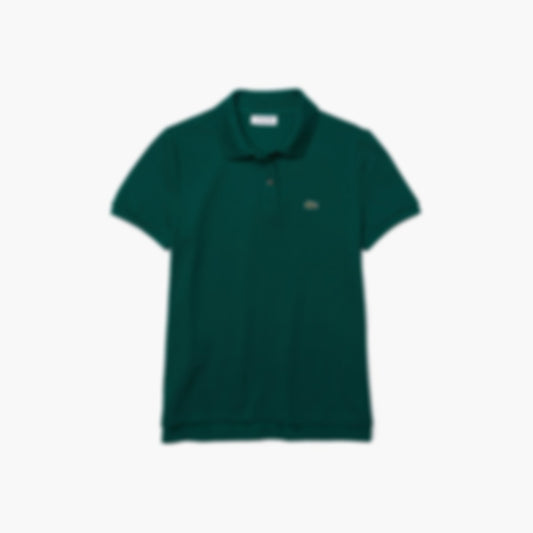Women's Regular Fit Supple Petit Piqué Polo - Green