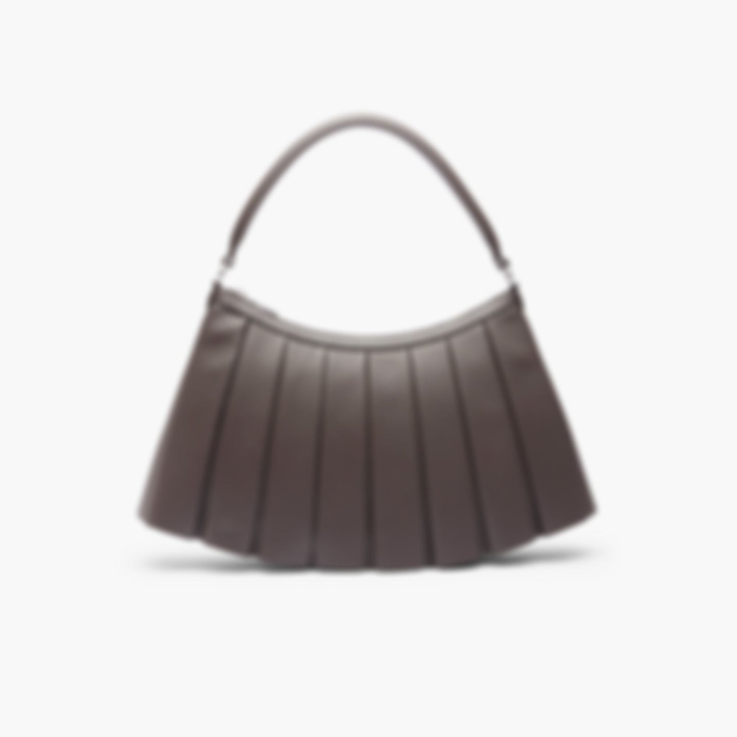 Large Lenglen Leather Bag - COFFEE BEAN
