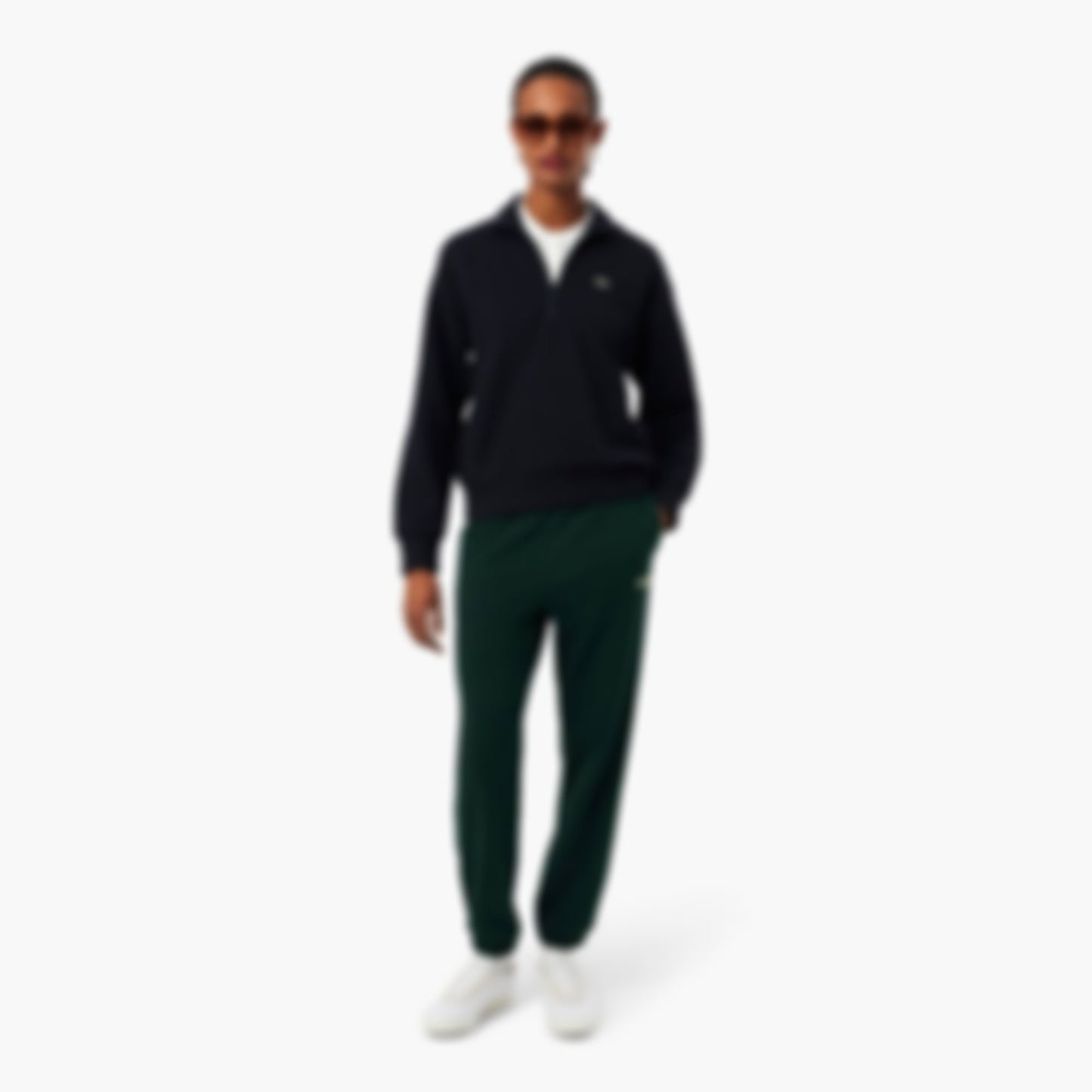 Women's Straight Fit Logo Sweatpants - Forest green