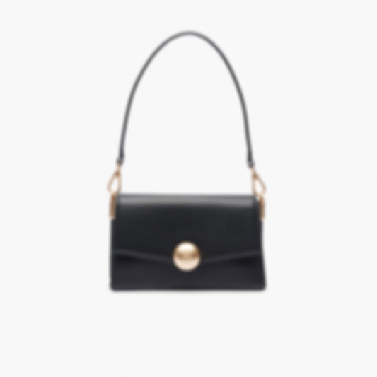 Medium Tennis Bliss Shoulder Bag - Black