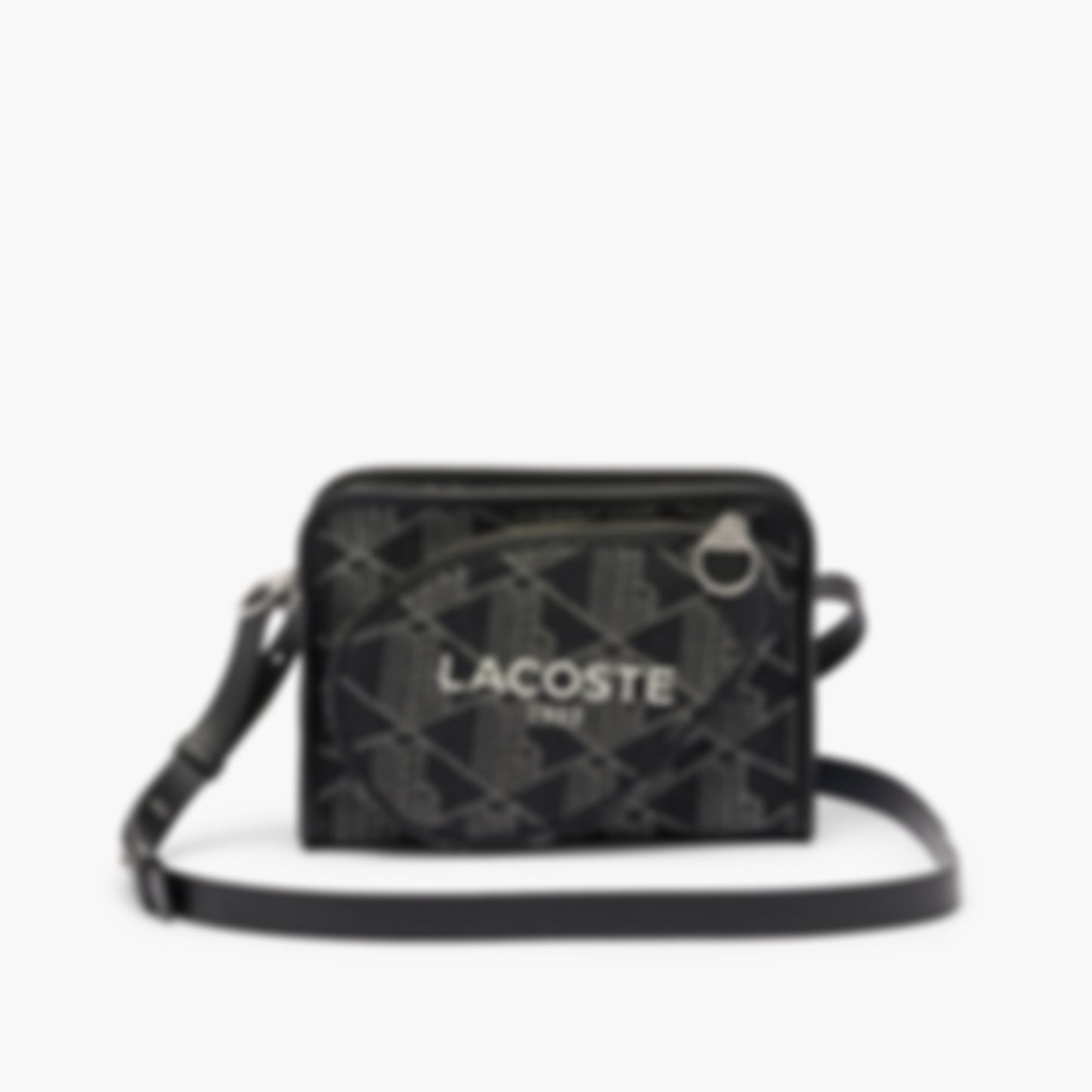 Heritage Shoulder Bag - MONO JACQUARD DENIM NOIR
